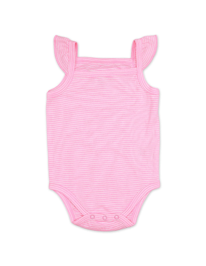 Body Suit Pink with Stripes for Girls