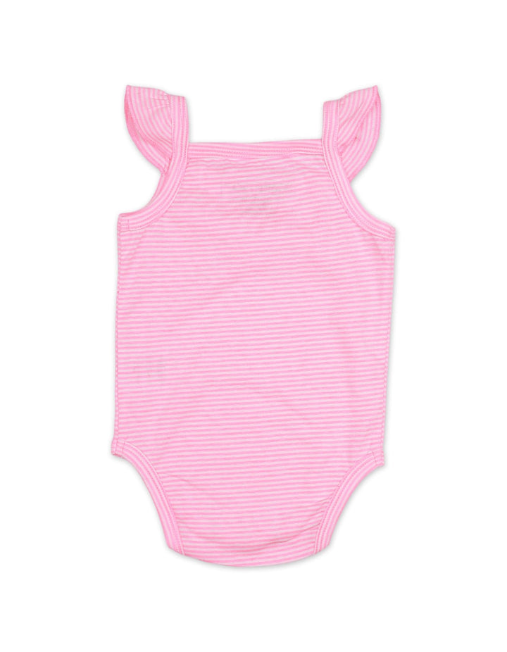 Body Suit Pink with Stripes for Girls