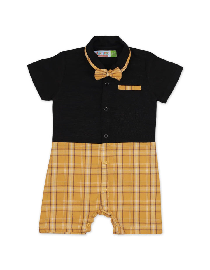 Body Suit Black with Yellow for Boys