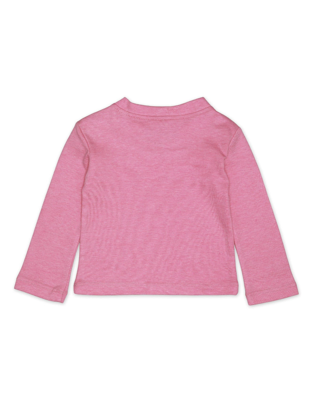 T Shirt Frill Neck Fushia for Girls