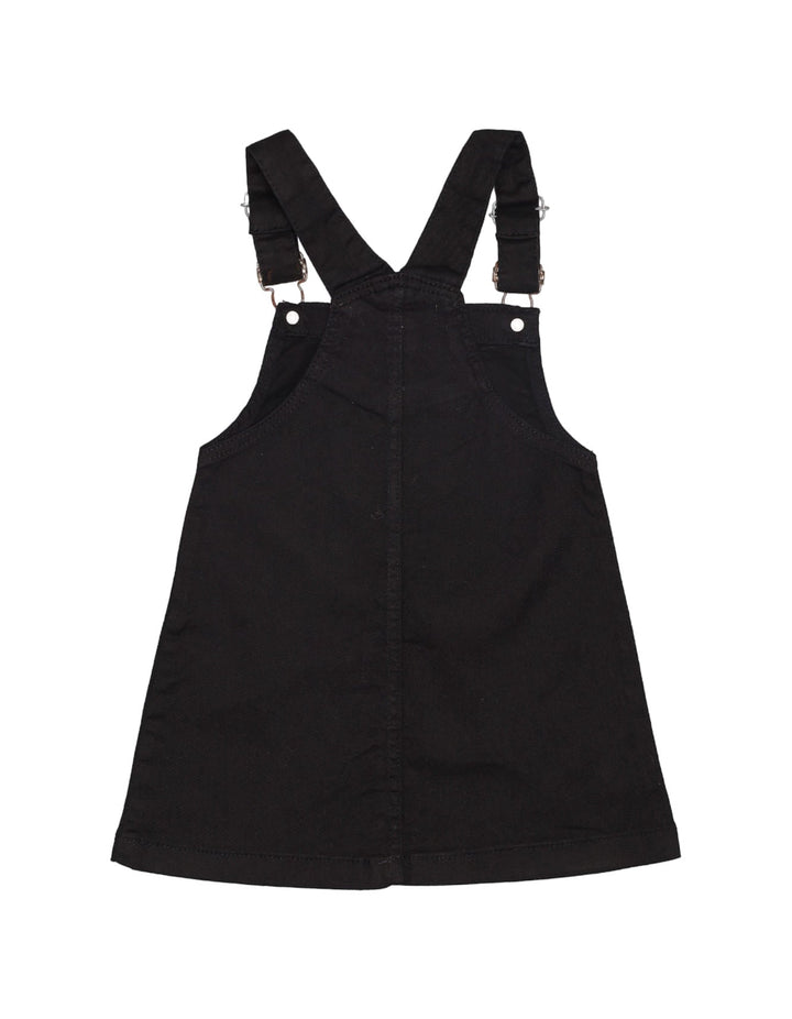 Dungaree Girls Black