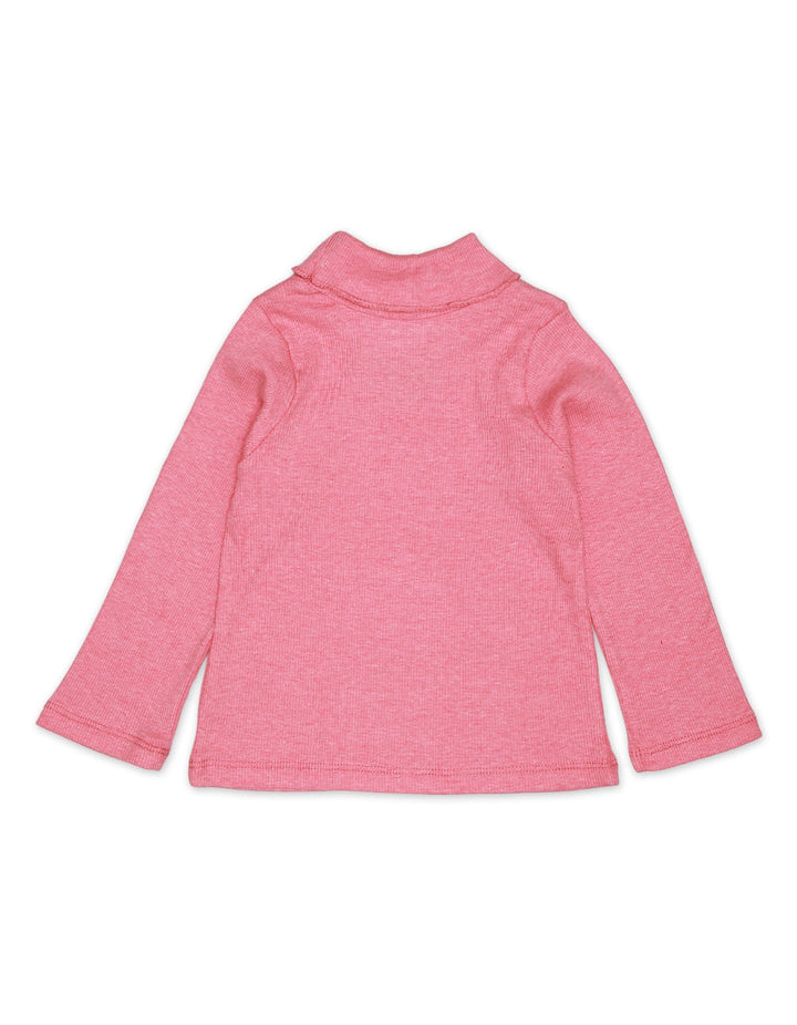 Sweatshirt Turtle Neck Pink for Girls