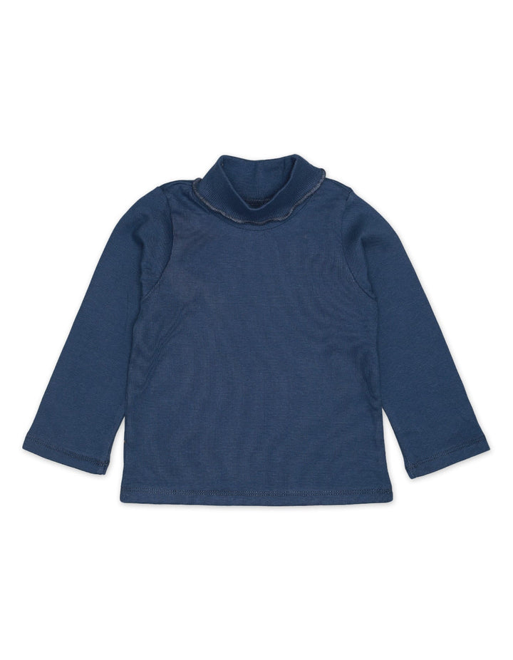 Sweatshirt Turtle Neck Navy for Boys