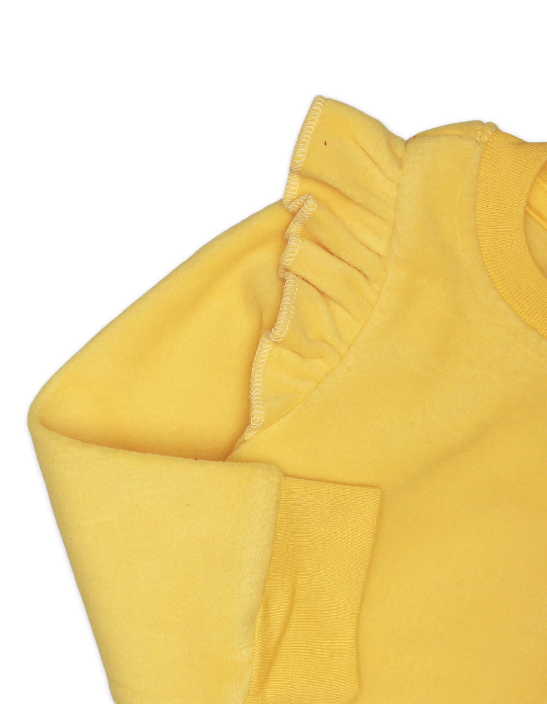 Sweatshirt Neck Yellow for Girls