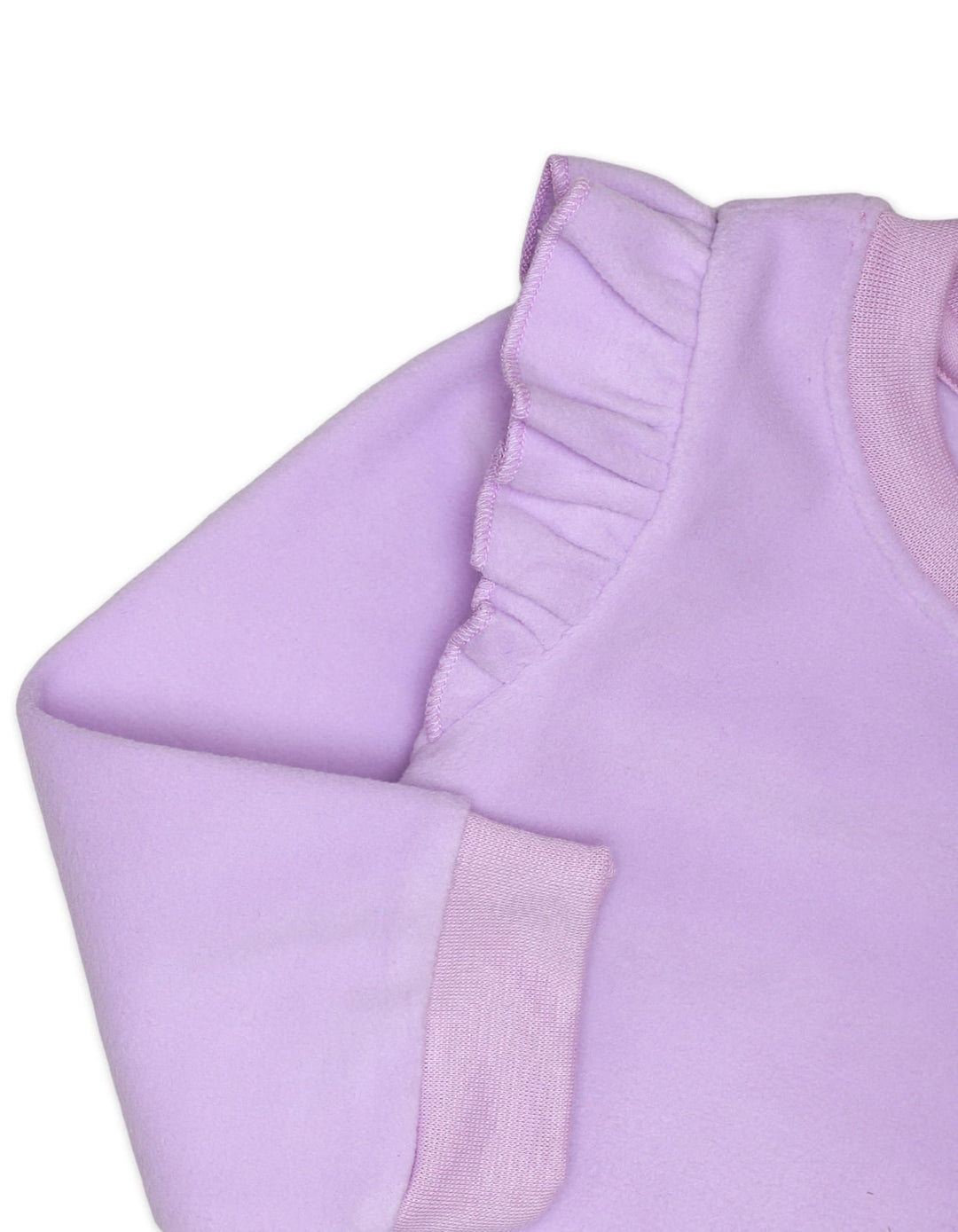 Sweatshirt Neck Lilac for Girls