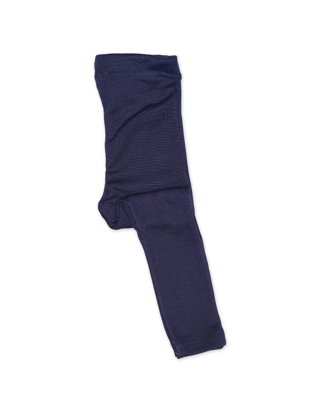 Tights Front Bow Navy Infant Girls