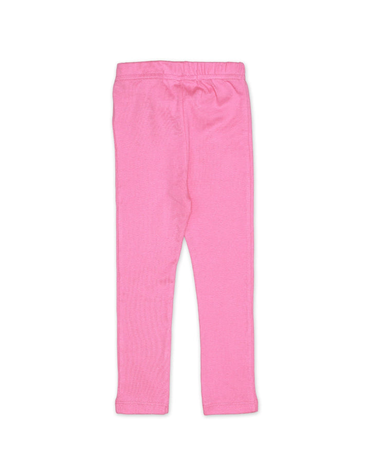 Tights Front Bow Pink Infant Girls