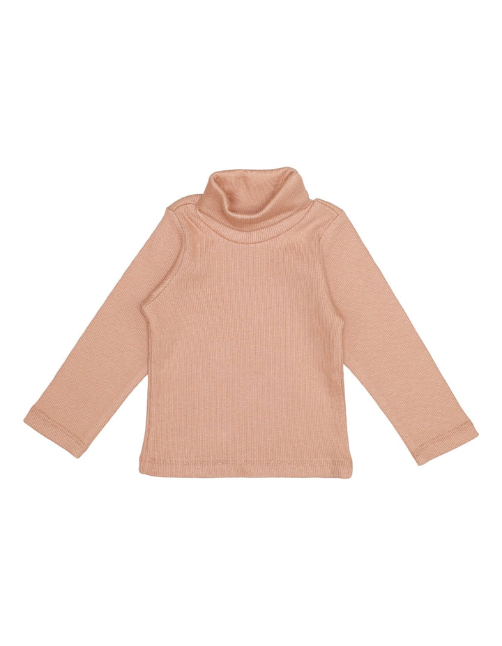 Turtle Neck Peach Toddler for Girls