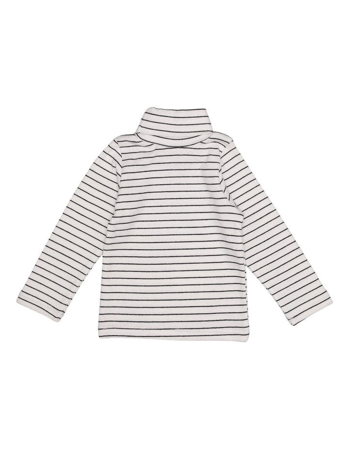 Turtle Neck White Stripe Infant for Boys