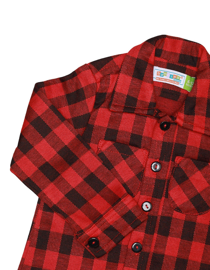 Suit 2 Pc Boydusit Shirt Red Infant for Boys