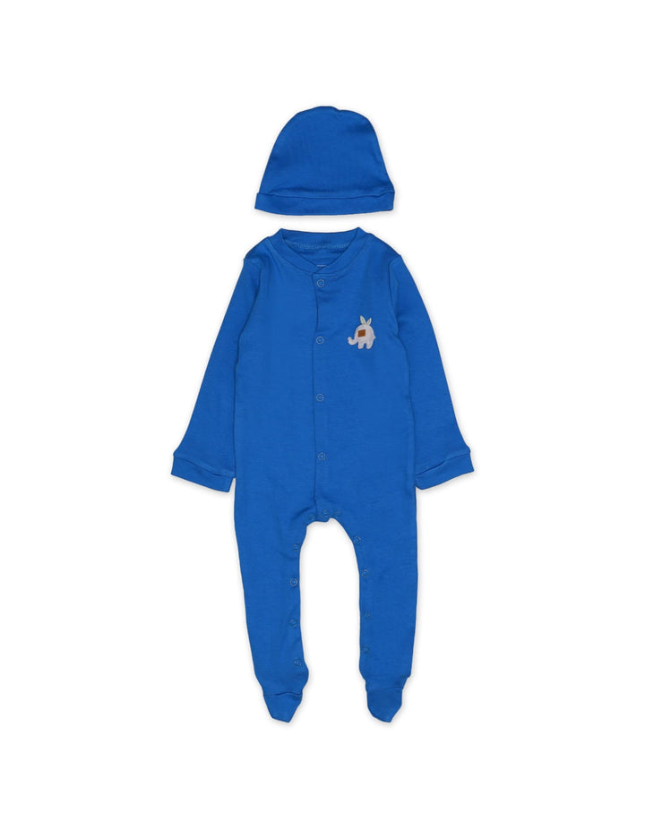 Romper Fancy Blue Infant Boys