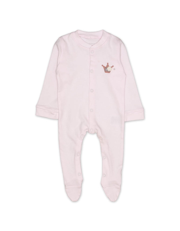 Romper Fancy Lt Pink Infant Girls