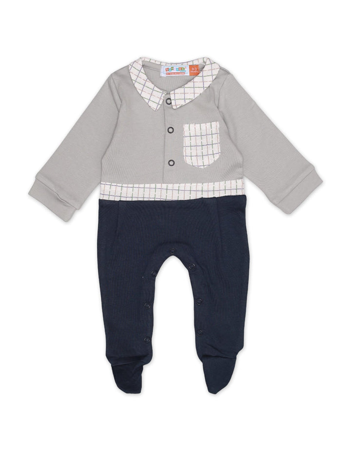 Romper Fancy Grey for Boys