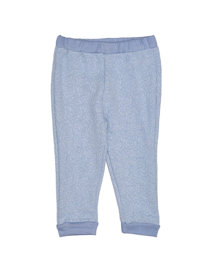 Suit 2 Pcs Jacquard Light Blue for Girls