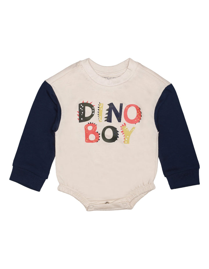 Bodysuit Contras Sleeves Navy for Boys