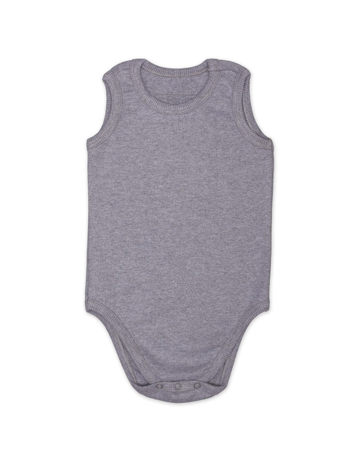 Bodysuit Sleeveless Grey Infant Boys