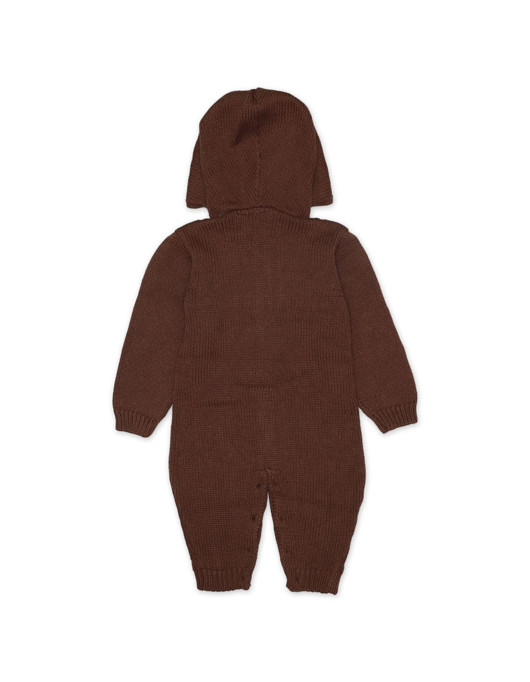 Romper Hooded D.Brown Infant