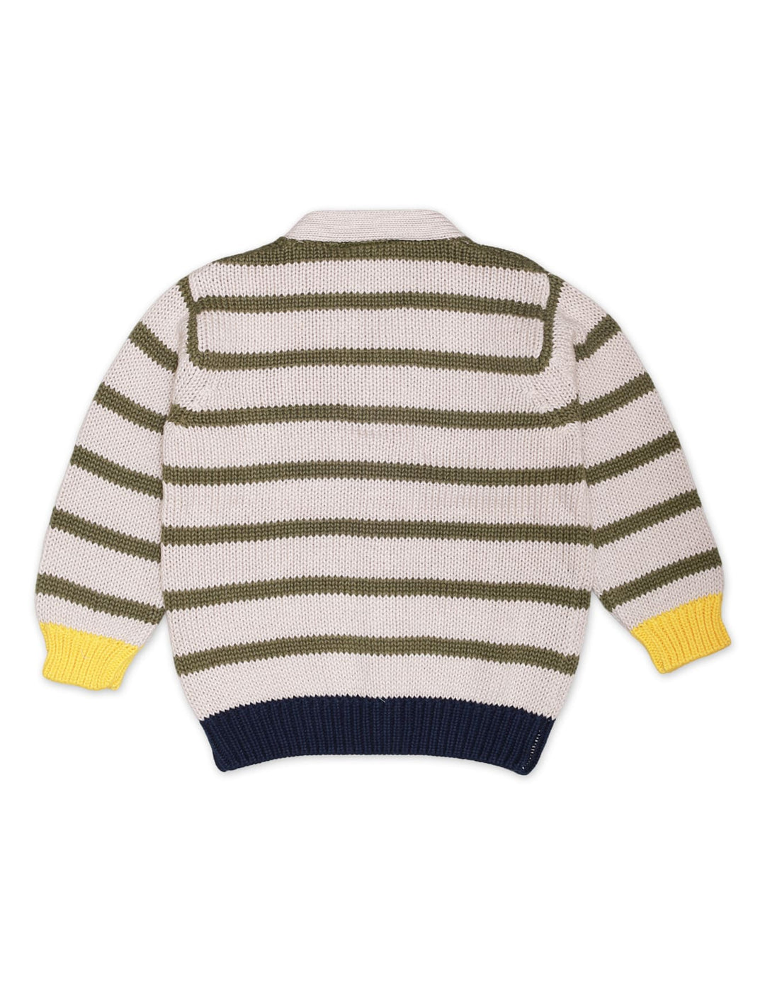 Sweater Front Button Down Lt.Grey Infant