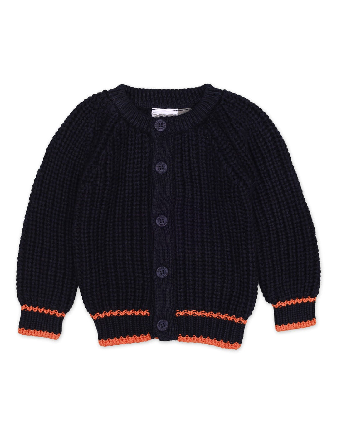 Sweater Woolen 3Pcs Navy Infant