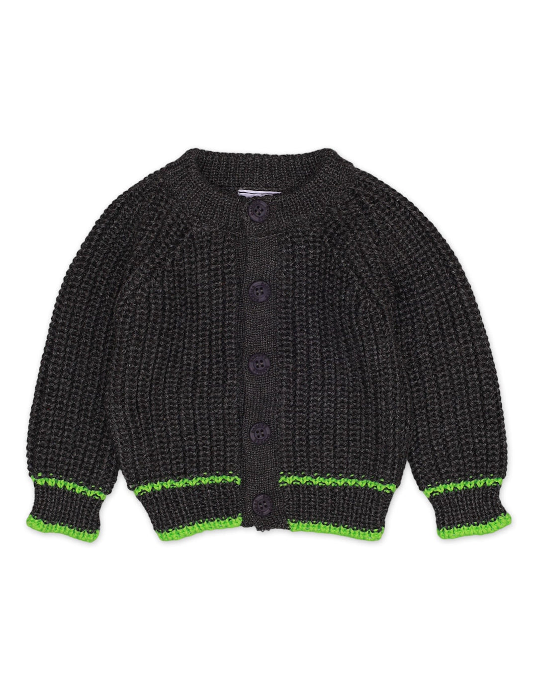 Sweater Woolen 3Pcs Grey Infant