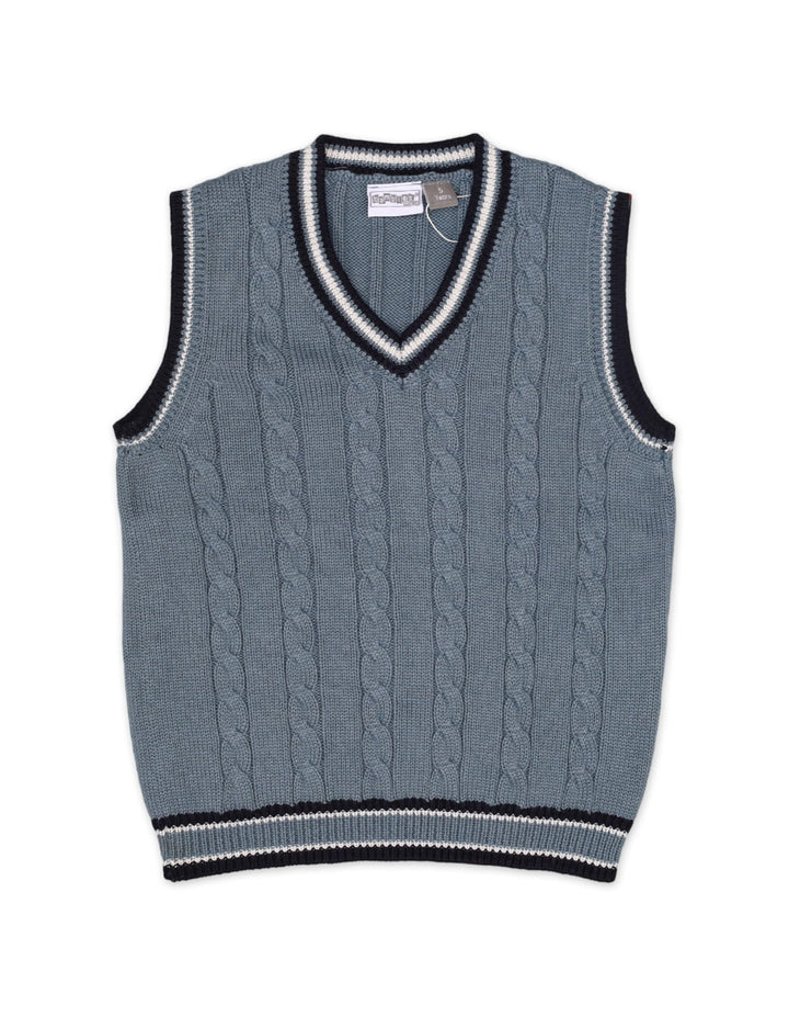 Sweater Sleeveless Blueish Grey Toddler