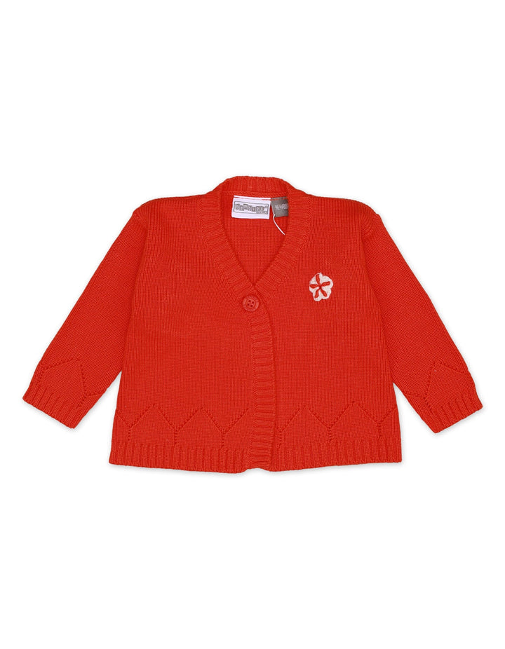 Sweater Woolen 2Pcs Orange Infant