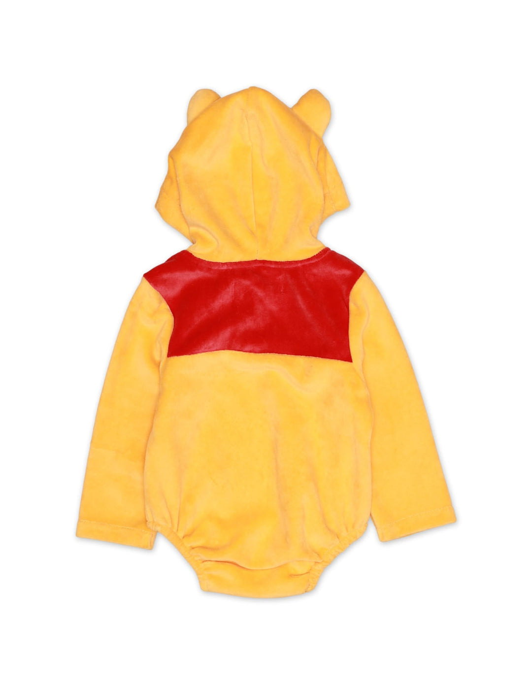 Bodysuit With Hooide Contrast Orange Infant Unisex