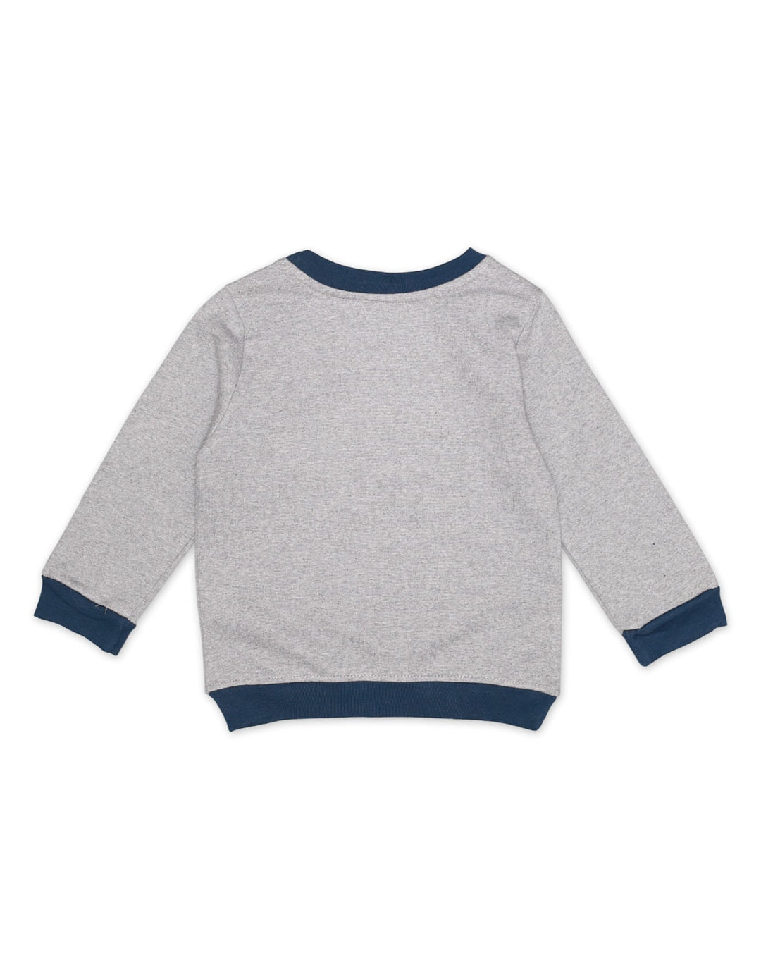 T Shirt Fullsleeves Grey Toddler Boys