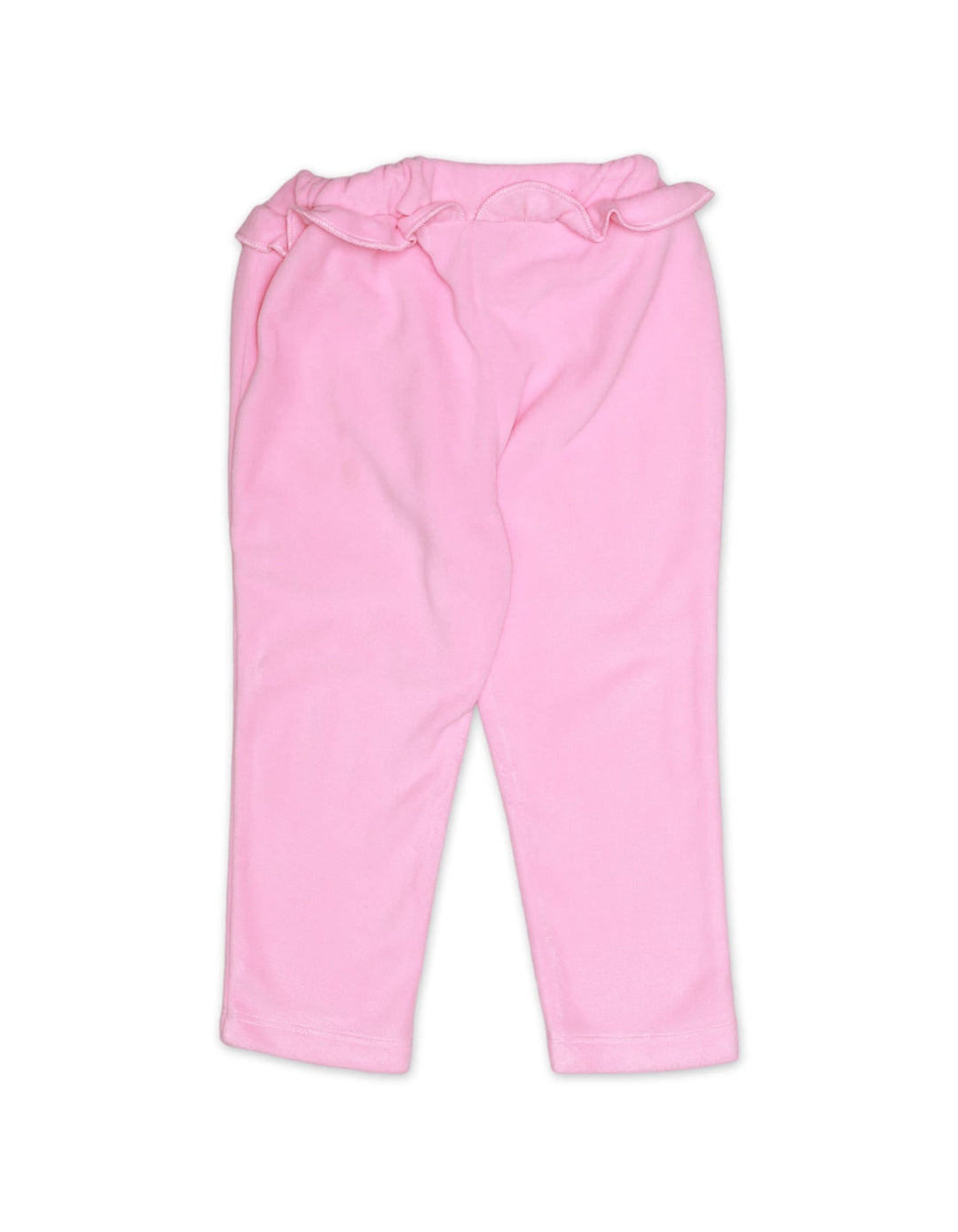 Pajama Fleeces Frill Light Pink Infant Girls