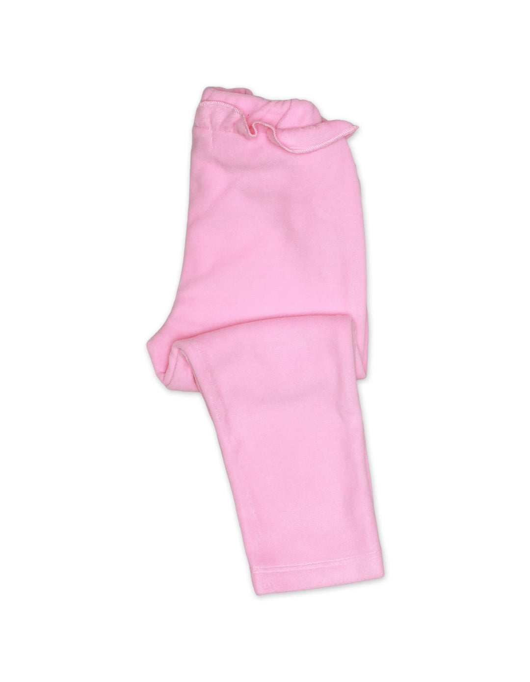 Pajama Fleeces Frill Light Pink Infant Girls