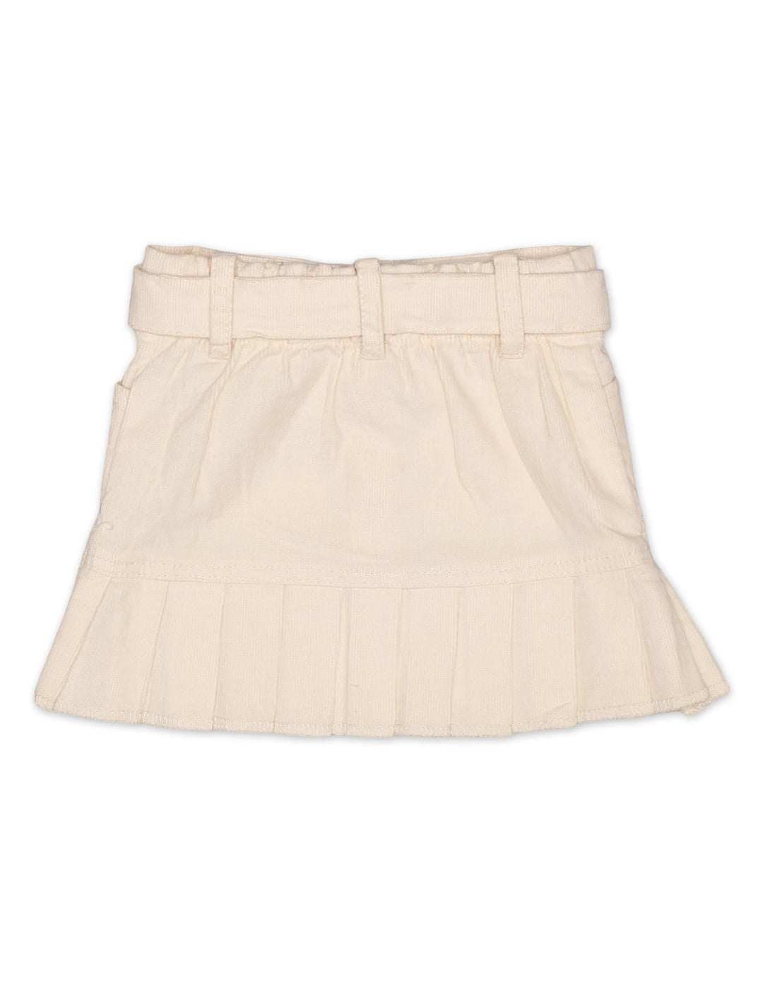 Skirt Corduroy Off White Infant Girls