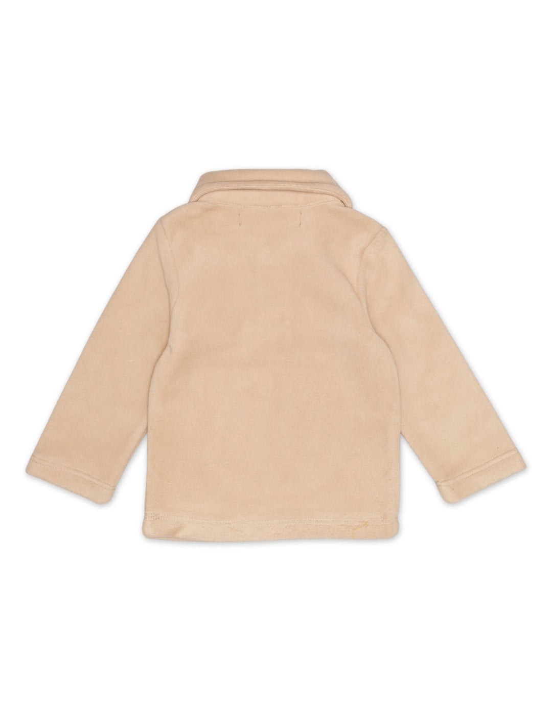 Zubaida's Shirt Collar Style Beige Infant Unisex