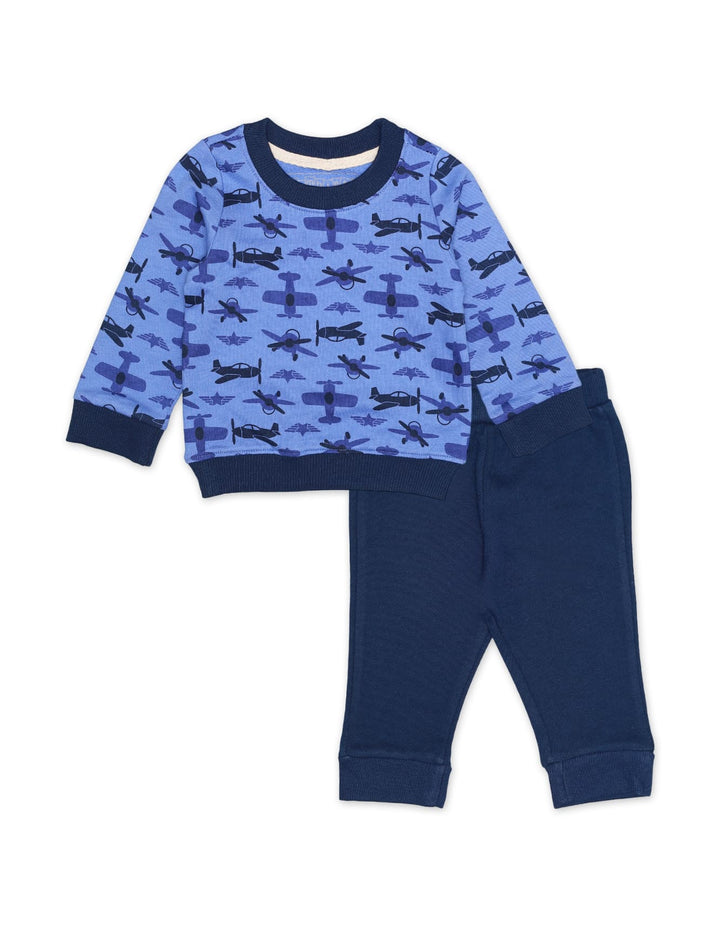 Suit 2 Pcs Aeroplane Infant Boys