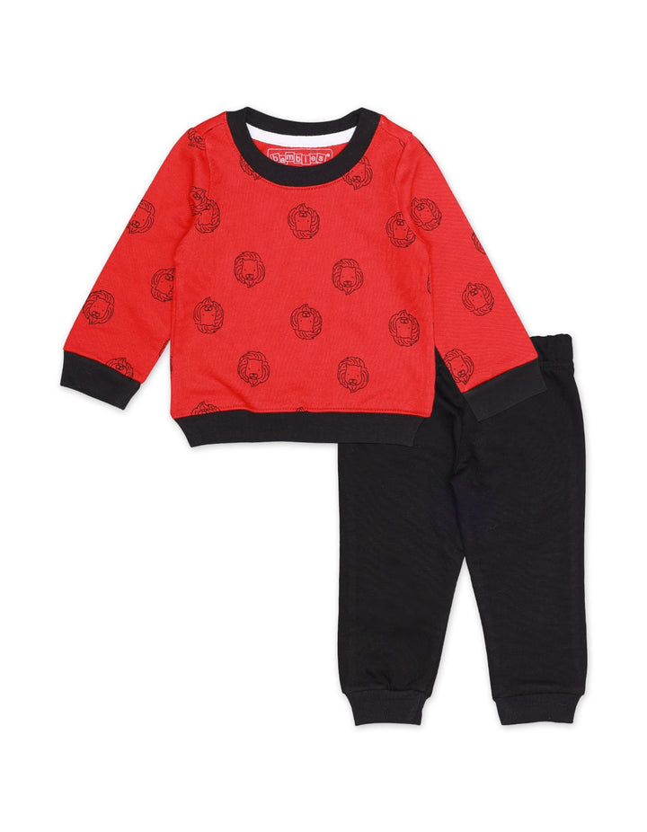 Suit 2 Pcs Red Infant Boys