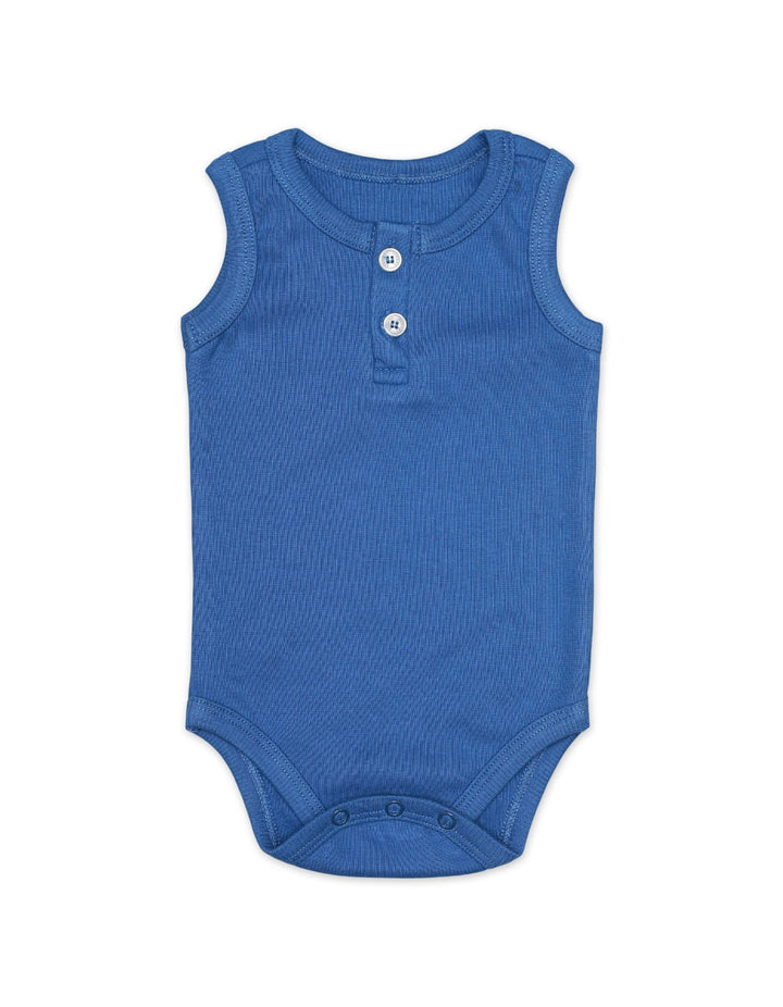 Bodysuit Sleeveless Blue