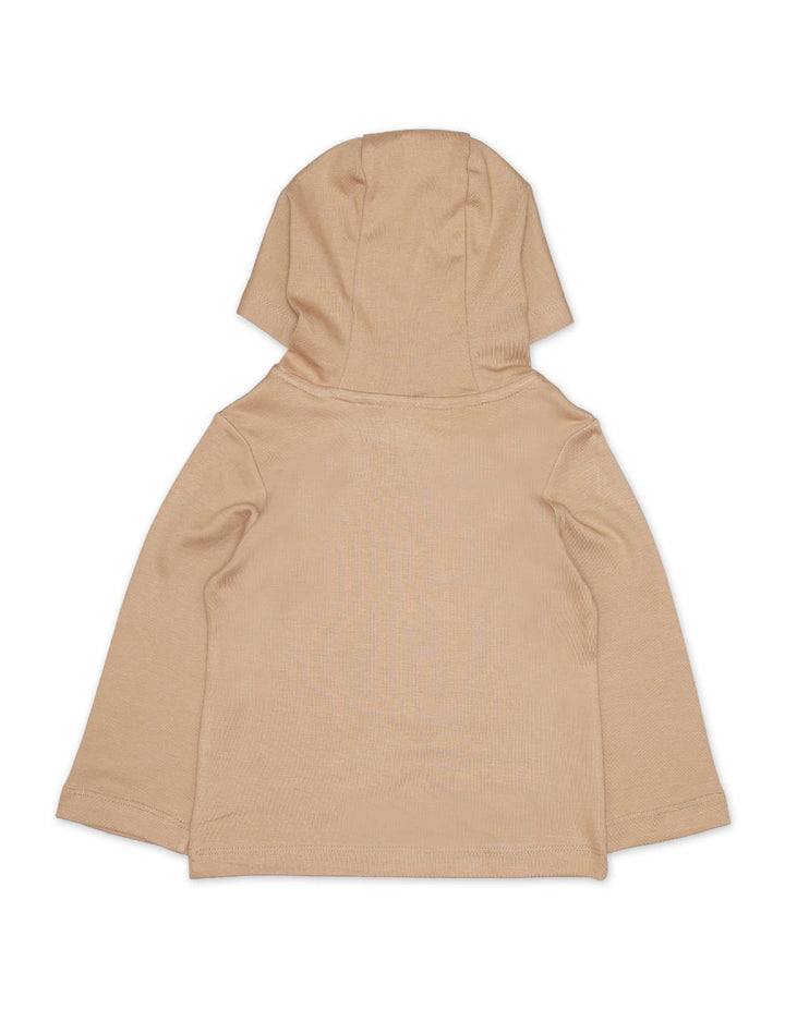 Hoodie Go With The Flow Beige for Boys