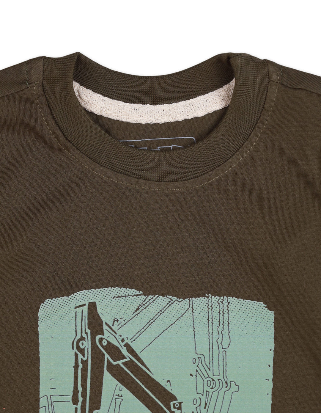 Zubaida's T-Shirt Full Sleeves Construction Worker