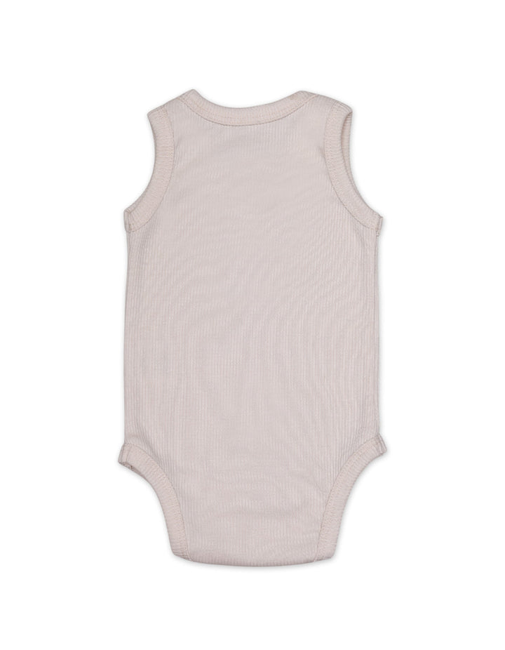 Bodysuit Sleeveless Beige