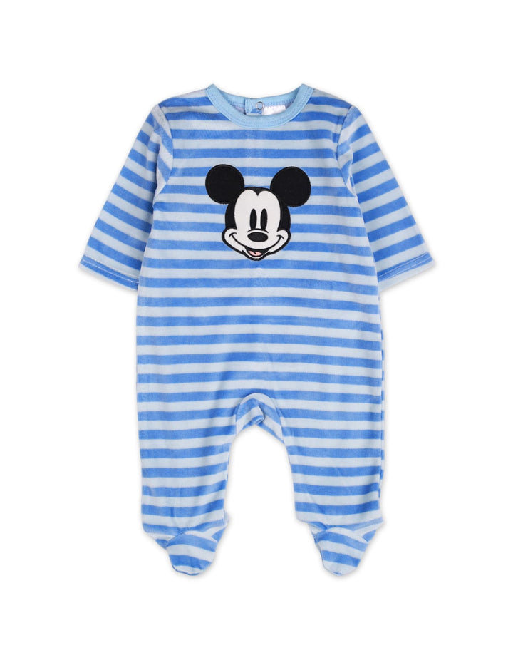 Zubaida's Romper Velor Micky Stripes