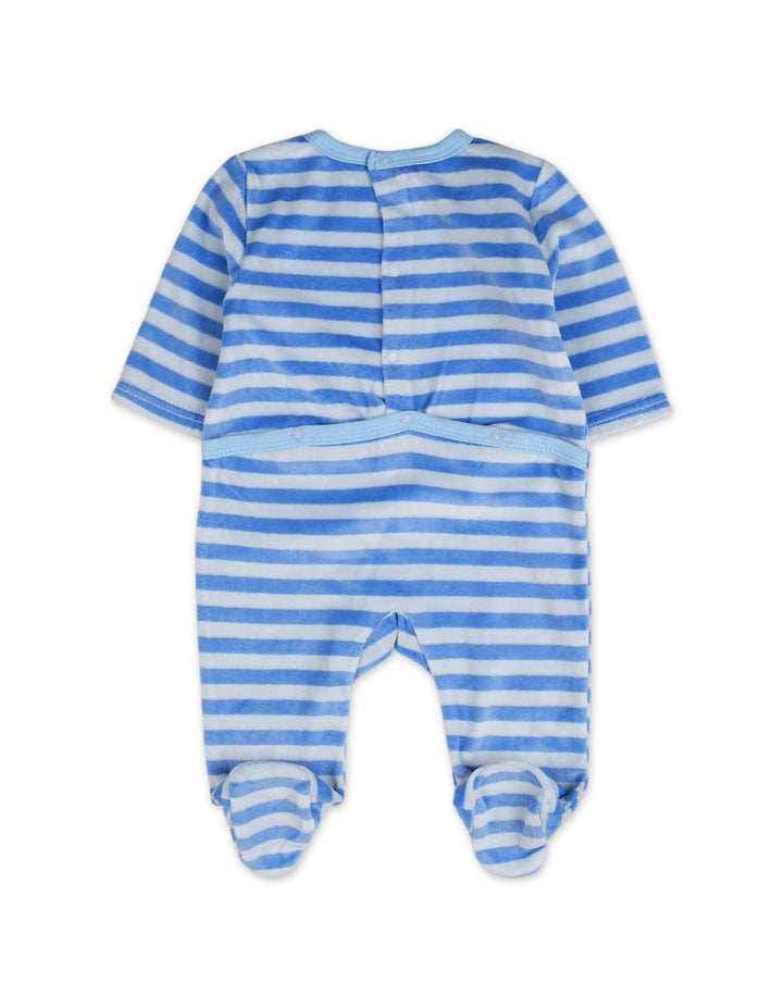 Zubaida's Romper Velor Micky Stripes