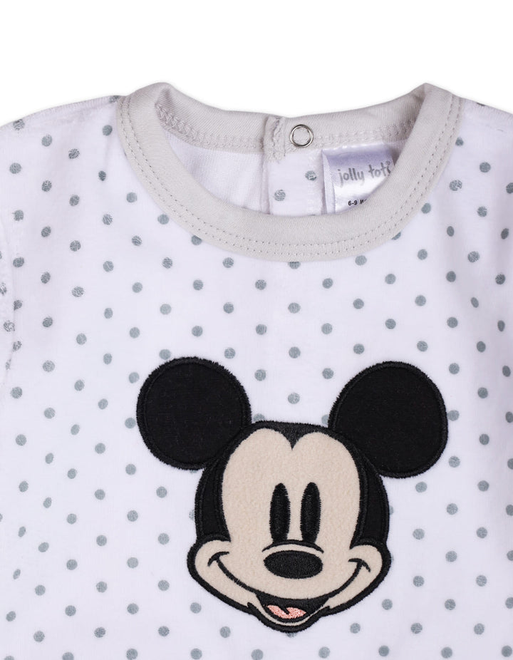 Zubaida's Romper Velor Dot Micky