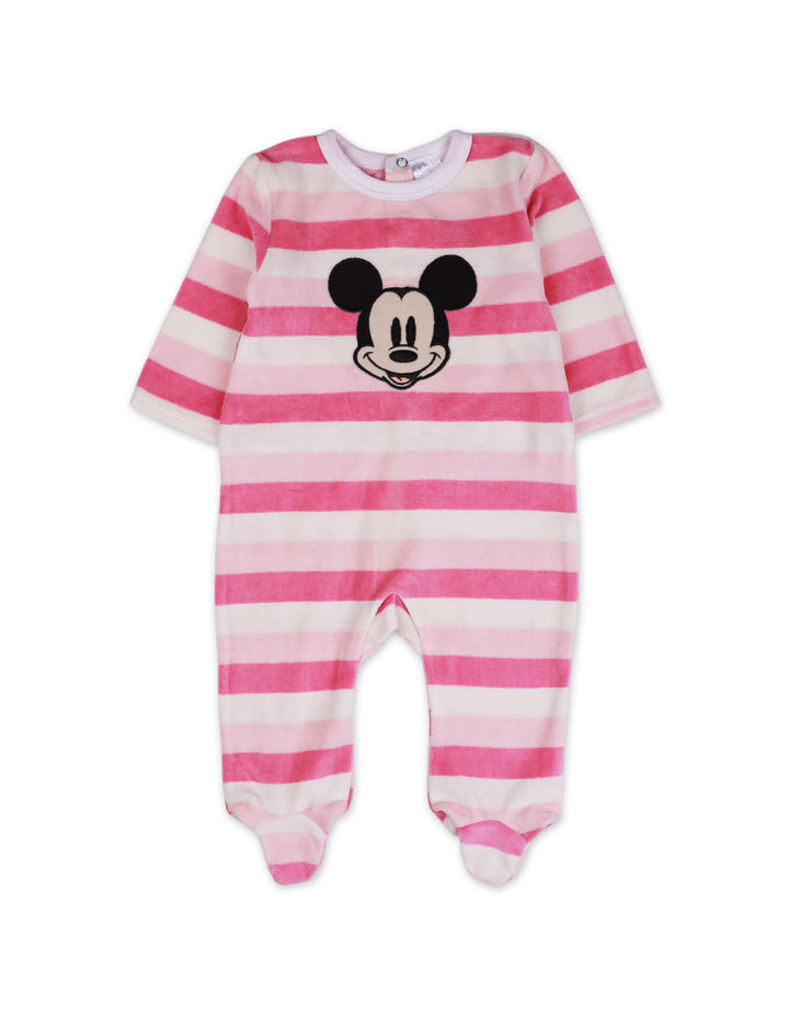 Zubaida's Romper Velor Stripe Micky