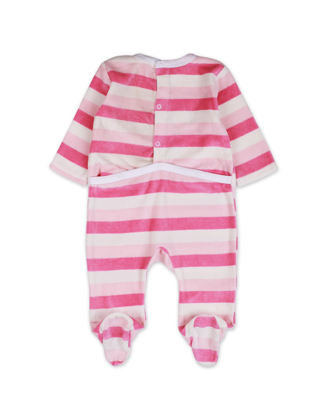 Zubaida's Romper Velor Stripe Micky