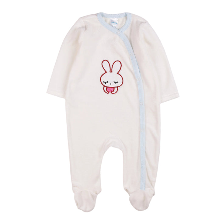 Zubaida's Romper Velor Milky Rabbit