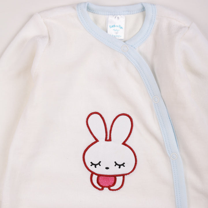 Zubaida's Romper Velor Milky Rabbit