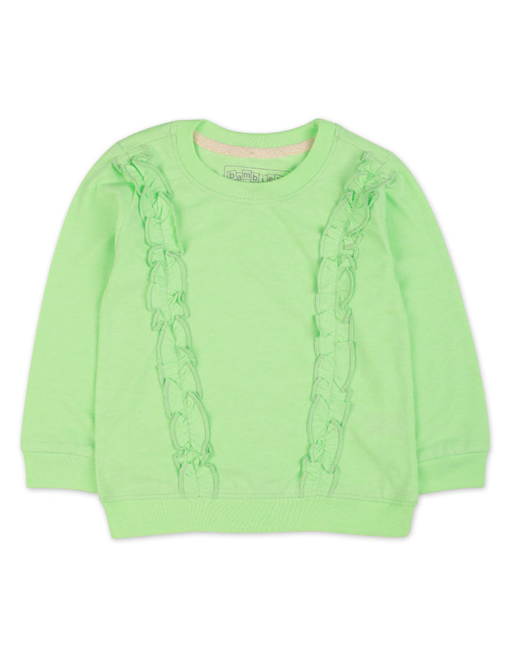 Zubaida's Sweatshirt with Border Frill