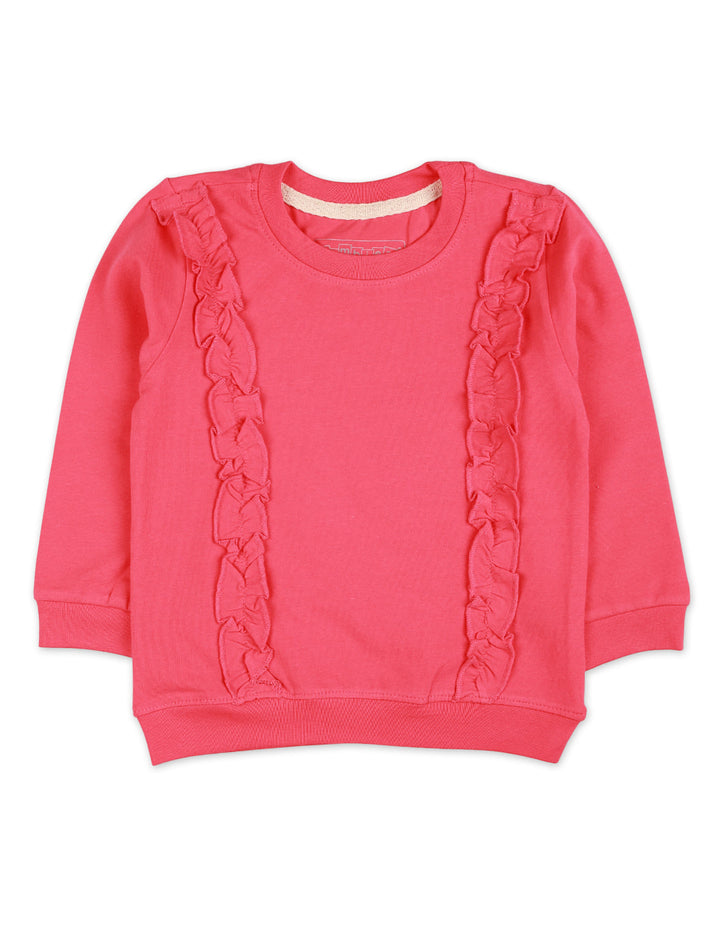 Zubaida's Sweatshirt with Border Frill