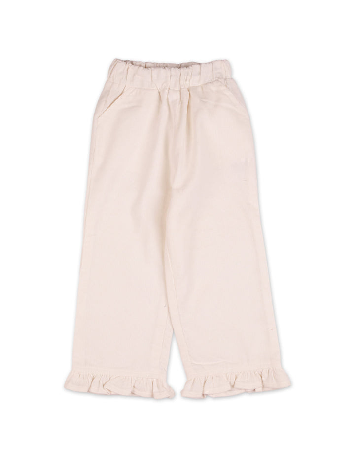 Zubaida's Pants Corduroy with Frill