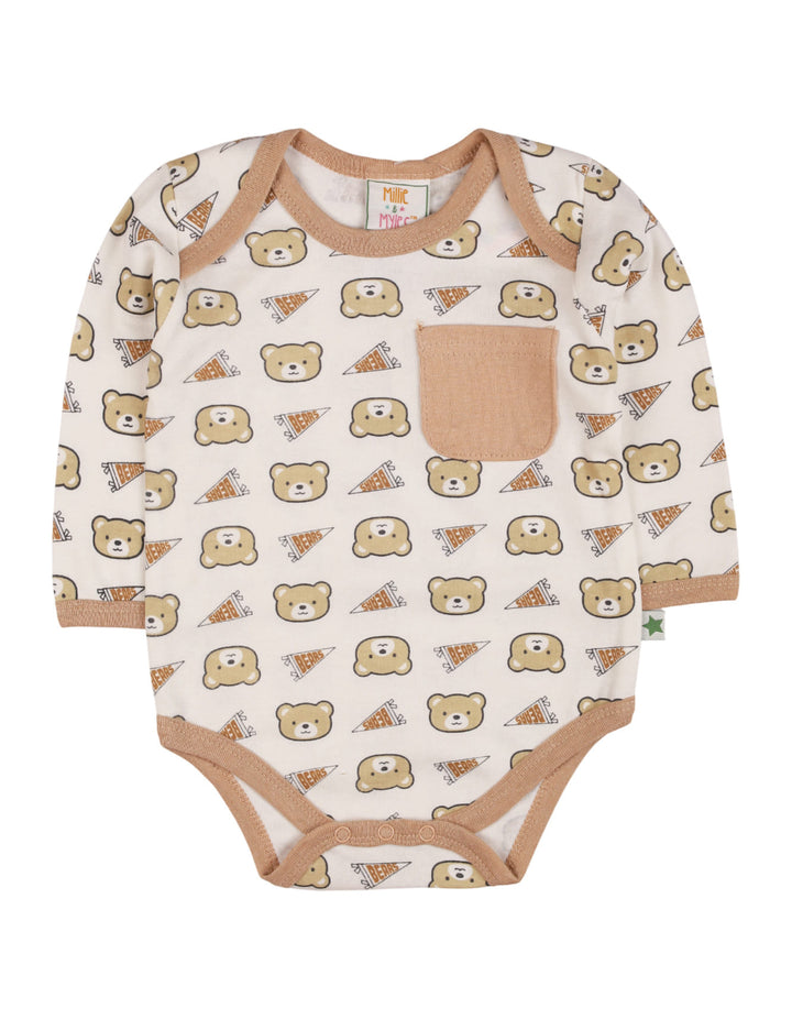 Zubaida's Bodysuit 3 Pcs Bear Team - Zubaidas Official™