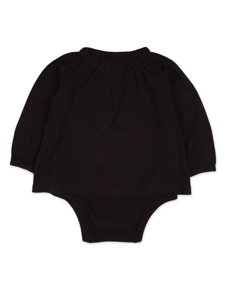 Zubaida's Bodysuit Frock Style Bow